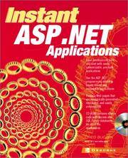Instant ASP.NET Applications(with CD)