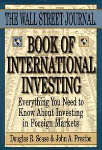 WALL STREET JOURNAL BOOK OF INTERNATIONAL INVESTING
