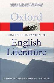 The Concise Oxford Companion To English Literature