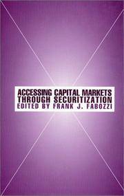Accessing Capital Markets Through Securitization