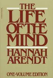 image of The Life of the Mind (Combined 2 Volumes in 1)