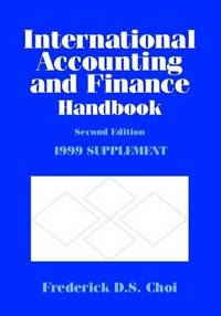 International Accounting and Finance