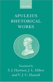 image of Apuleius: Rhetorical Works