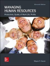 Managing Human Resources (ISBN: 9781259911927)