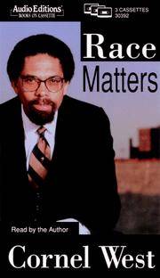 cover of Race Matters: Unabridged (Audio Editions)