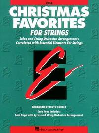Essential Elements: Christmas Favorites for Strings - Viola | Sheet Music Book with Solo and...