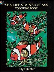 image of Sea Life Stained Glass Colouring Book
