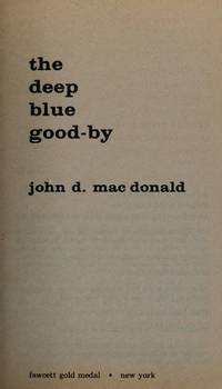 cover of Deep Blue Goodbye