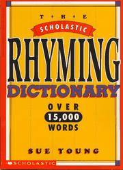 Scholastic Rhyming Dictionary