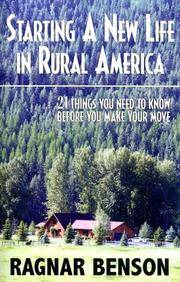 Starting a New Life In Rural America