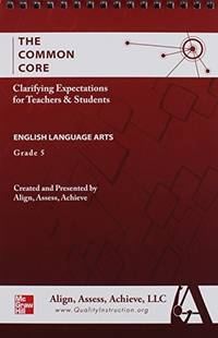 AAA the Common Core: Clarifying Expectations for Teachers and Students. English Language Arts,...