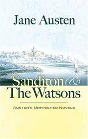 image of Sanditon and The Watsons: Austen's Unfinished Novels