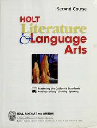 cover of Holt Literature and Language Arts : Grade 8