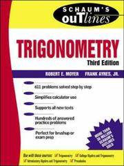 Schaum's Outline of Trigonometry Third Edition