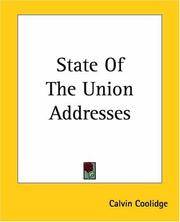 State Of the Union Addresses