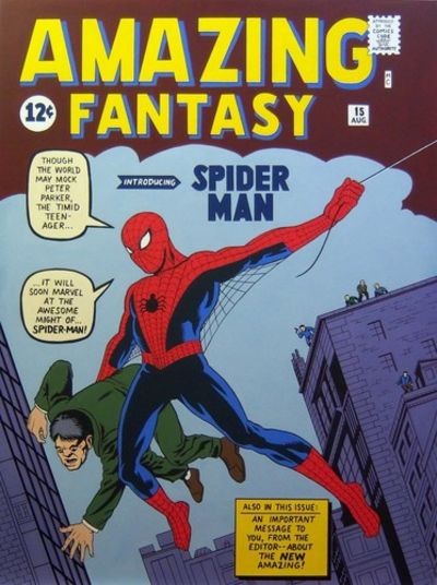 The Amazing Spider-man & Amazing Fantasy No.15 by Stan Lee