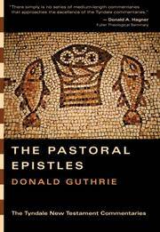 image of The Pastoral Epistles: An Introduction and Commentary (Tyndale New Testament Commentaries)