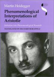 Phenomenological Interpretations Of Aristotle