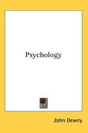 cover of Psychology