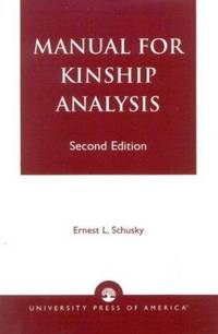 Manual for Kinship Analysis