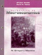 Principles of Macroeconomics (Study Guide) by MANKIW