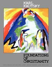 cover of Foundations of Christianity: A study in Christian origins