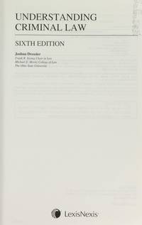 image of Understanding Criminal Law