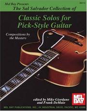 Mel Bay presents Sal Salvador Collection of Classic Solos for Pick-Style Guitar