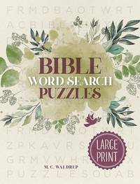 Bible Word Search Puzzles (Large Print) (Dover Brain Games & Puzzles)