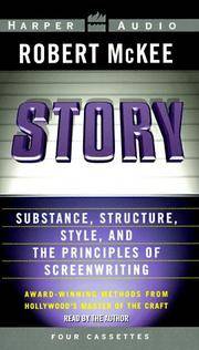 image of Story: Substance, Structure, Style and The Principles of Screenwriting