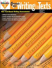 Newmark Learning Grade 3 Common Core Writing to Text Book