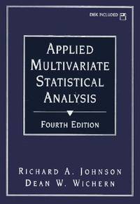 Applied Multivariate Statistical Analysis