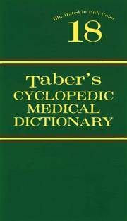 Taber's Cyclopedic Medical Dictionary