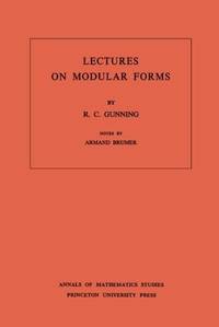 Lectures On Modular Forms