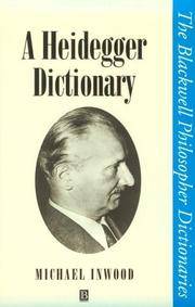 A Heidegger Dictionary