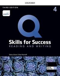 Q Skills for Success Reading and Writing, 4th Level 3rd Edition Student book and IQ Online Access