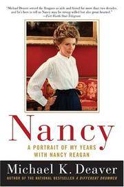 Nancy: A Portrait of My Years with Nancy Reagan