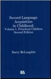 Second Language Acquisition in Childhood: Volume 1: Preschool Children