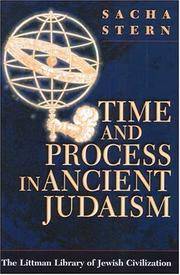 image of Time and Process in Ancient Judaism (Littman Library of Jewish Civilization (Series).)
