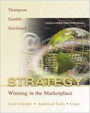 cover of Strategy: Core Concepts, Analytical Tools, and Readings
