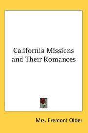image of California Missions and Their Romances