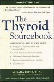 THE THYROID SOURCEBOOK Fourth Edition by M. Sara Rosenthal - Paperback - First Edition - 2000 - from Riverwood's Books (SKU: 12464)