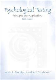 Psychological Testing: Principles and Applications (5th Edition)