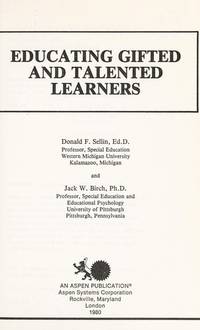 Educating Gifted and Talented Learners