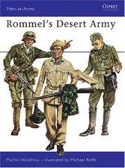 Rommel’s Desert Army (Men-at-Arms, 53)