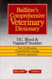 Baillieres Comprehensive Veterinary Dictionary