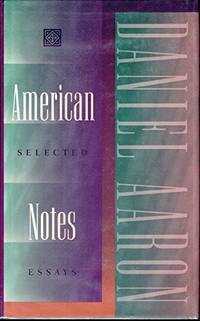 American Notes: Selected Essays.