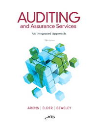 Auditing and Assurance Services Alvin Arens