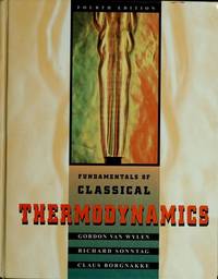fundamentals of thermodynamics van wylen