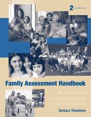 cover of Family Assessment Handbook: An Introductory Practice Guide to Family Assessment